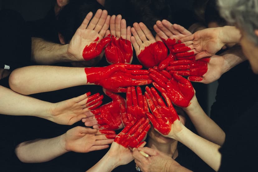 hands and heart